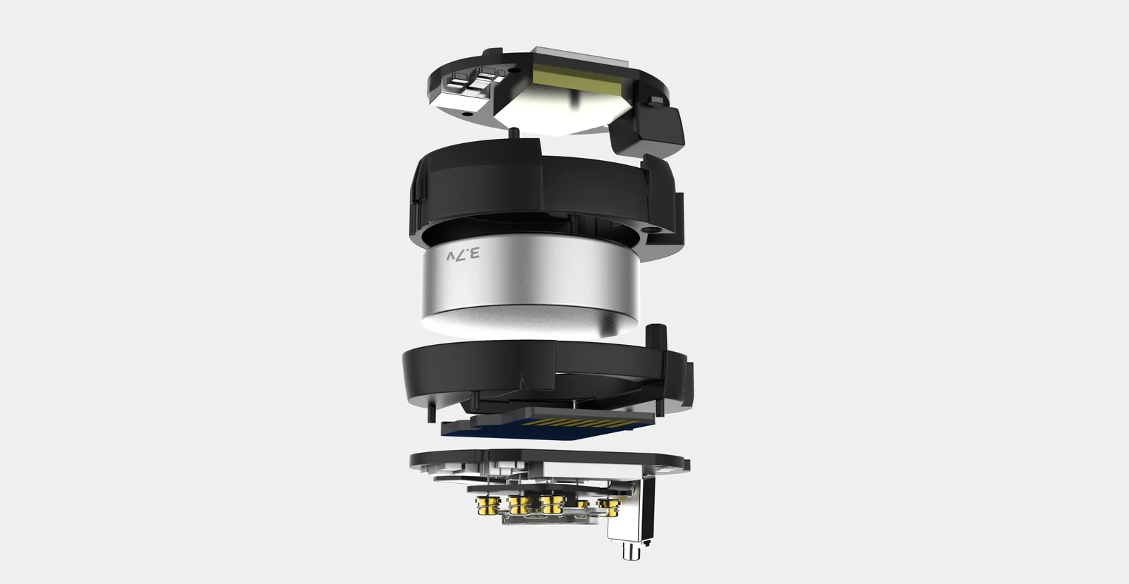 Multi-angle driver assembly inside the chamber