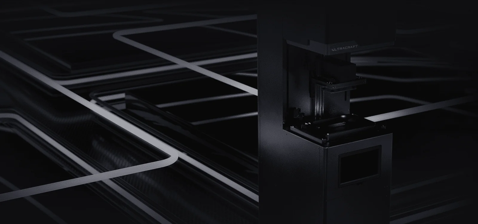 Industrial DLP printer and batch production environment